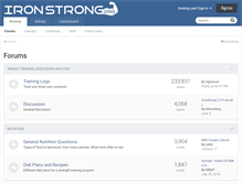 Tablet Screenshot of ironstrong.org